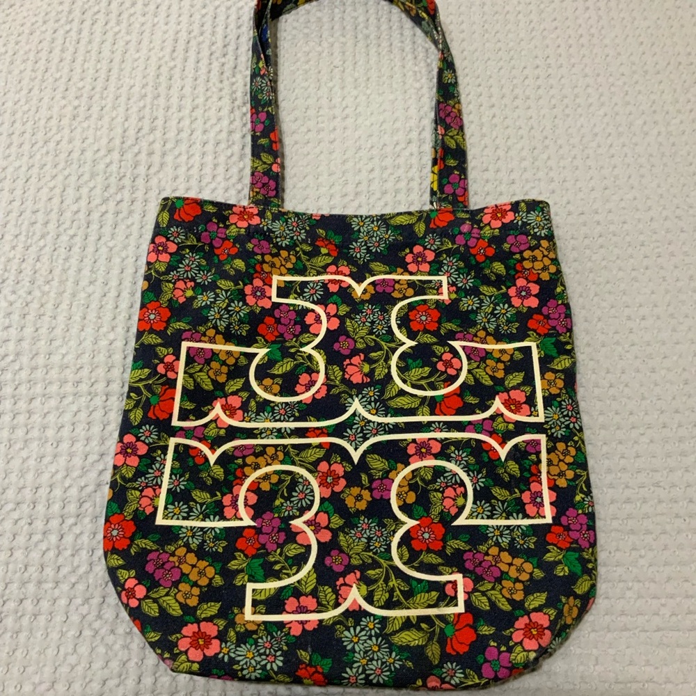 Tory Burch New York Floral Tote Bag